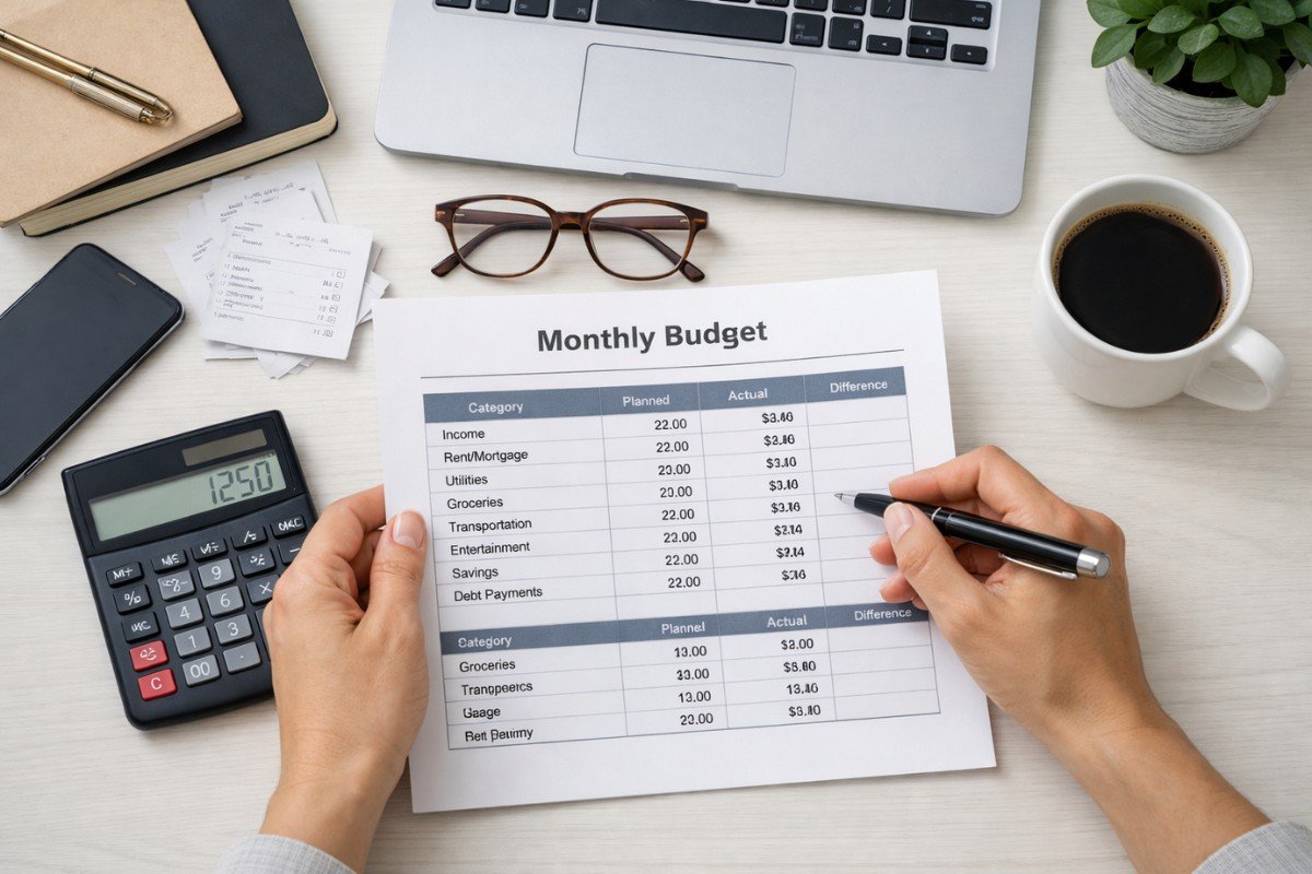 How to Create a Monthly Budget for Beginners
