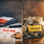 Save money, pay off debt.